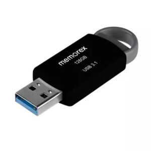 Memorex USB Flash Drive 128 GB USB 3.1 USB 3.0/USB 2.0 compatible New with tag